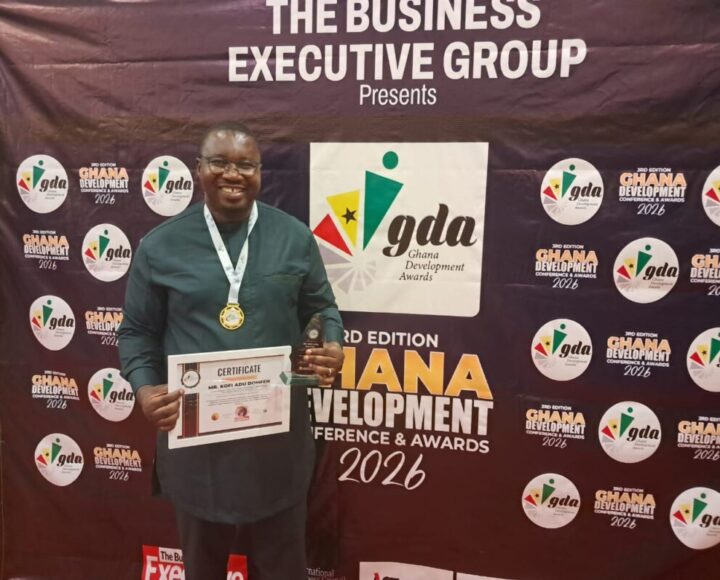Kofi Adu Domfeh honoured with Excellence in Climate Journalism and Advocacy Award