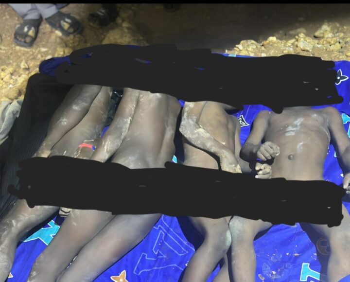Galamsey pit swallows 2 sets of twins