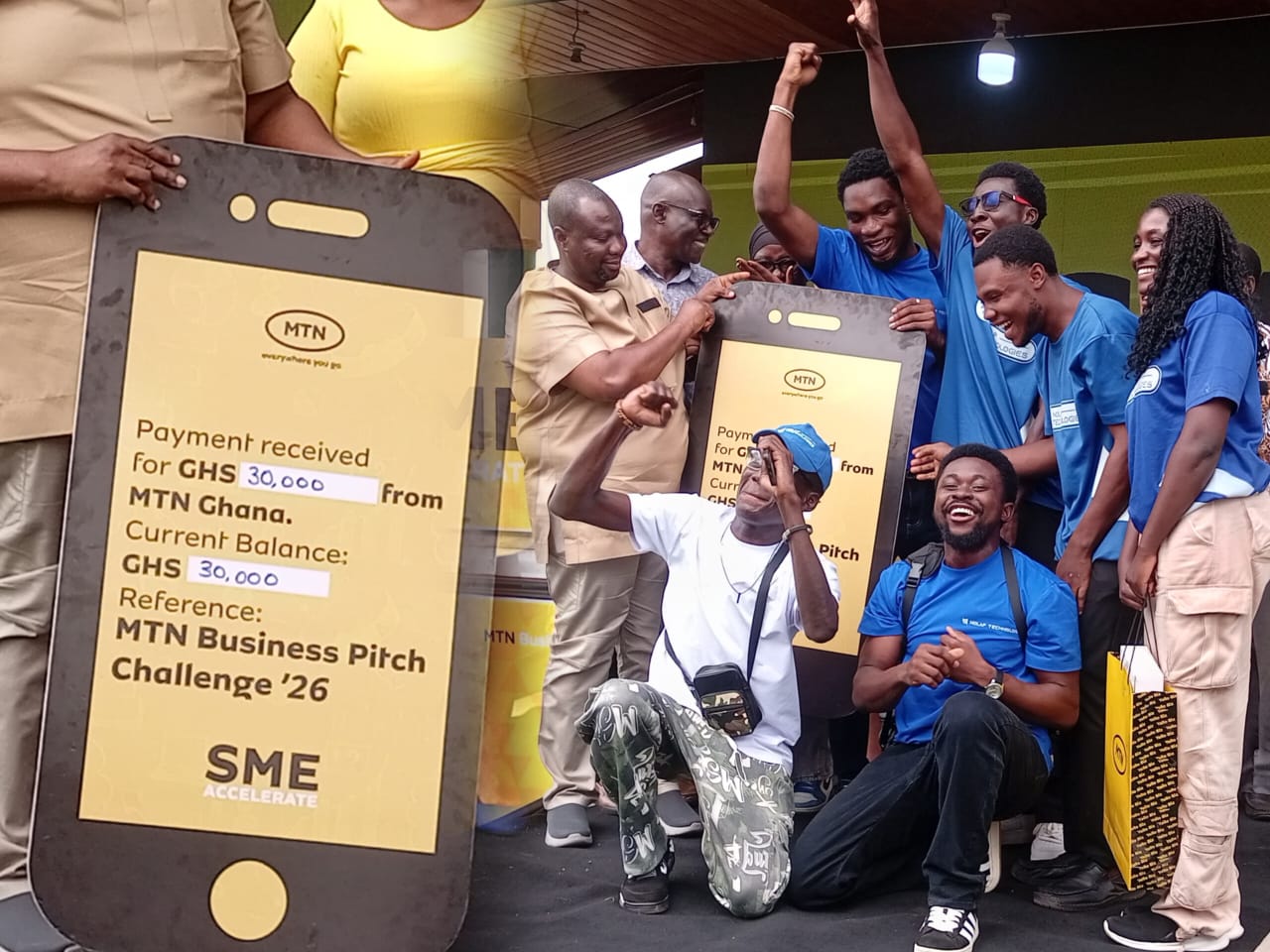 KNUST Students’ Nalop Technologies wins MTN Business Pitch Challenge at AshantiFest 2026