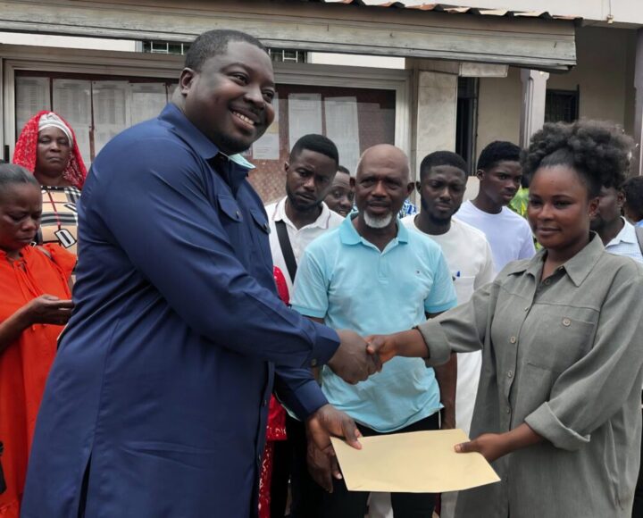 Ejisu MP Kwabena Boateng Awards Scholarships to Third Batch of Tertiary Students