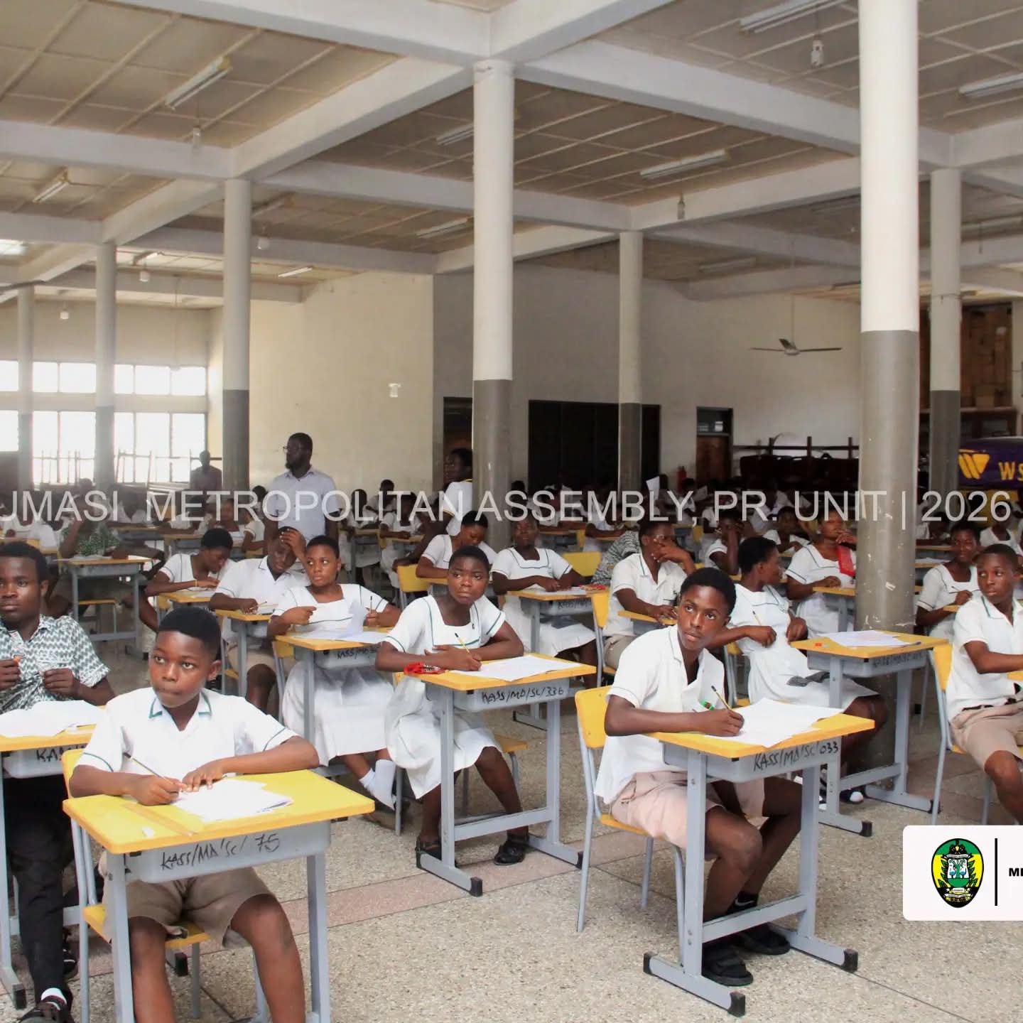 IMG-20260507-WA0078 Girls outnumber boys as 10,016 candidates write BECE in Kumasi