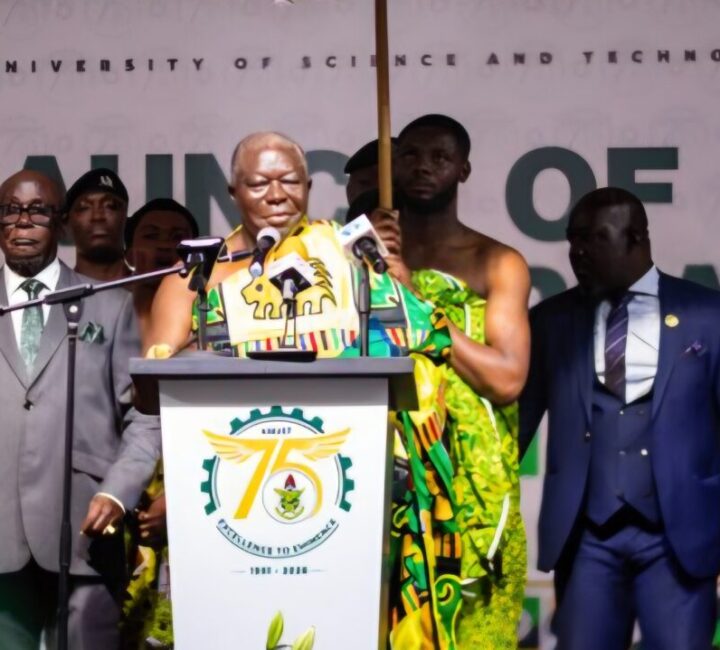 Otumfuo@-KNUST-75-Anni2-scaled Otumfuo vows to protect KNUST lands, advises encroachers