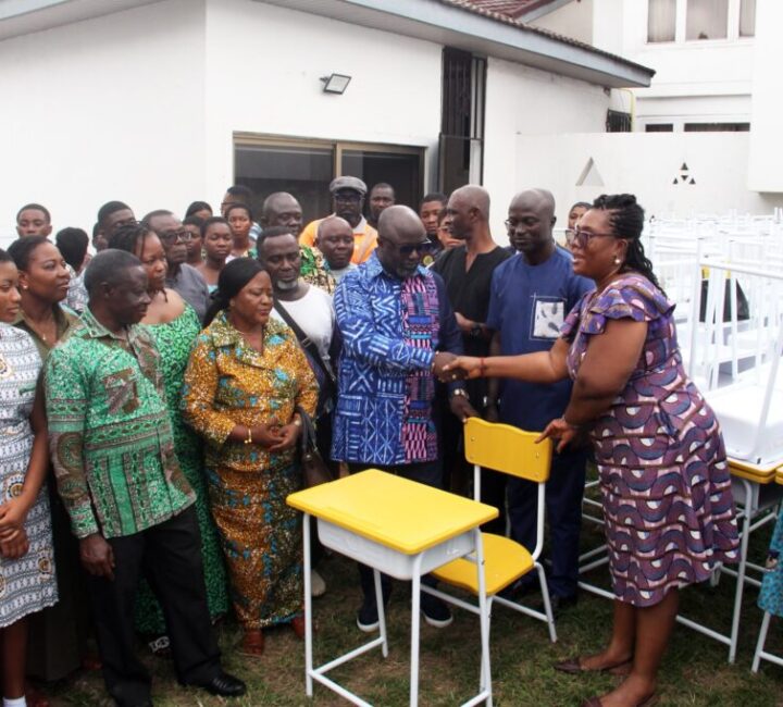 IMG-20260814-WA0411 KMA supports SHSs in Kumasi with 400 sets of modern furniture