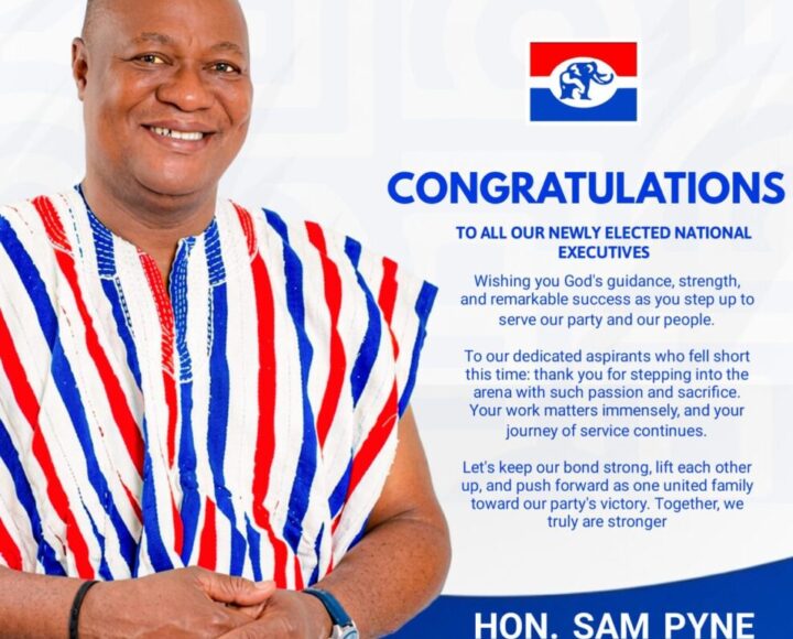 IMG-20261005-WA0357 Sam Pyne Congratulates Newly Elected National Executives-Commends Campaign Team For Unbridled Commitment