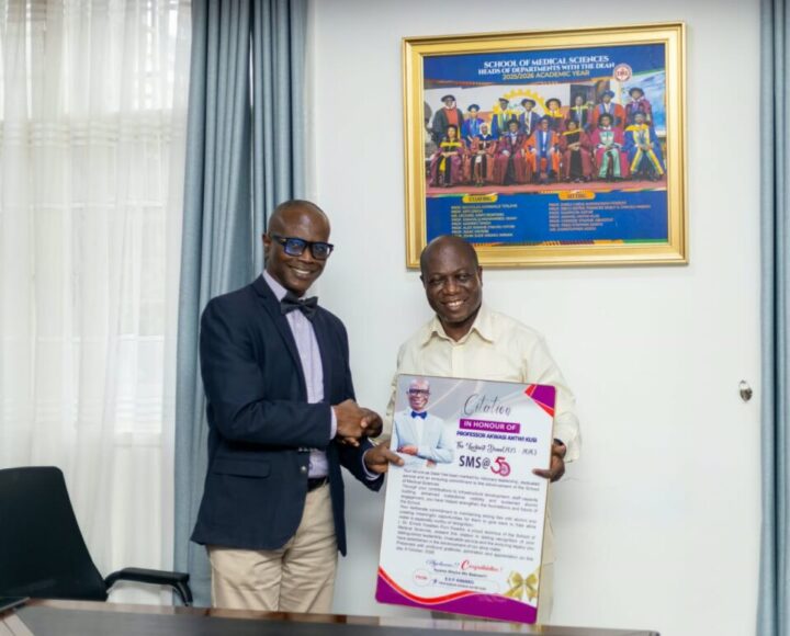 IMG-20261012-WA0038 Outgoing KNUST Dean Of Medical Sciences Honoured By Dr Ernest Kwarko