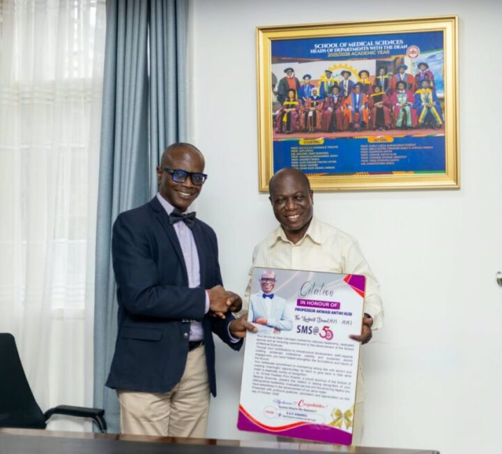 IMG-20261012-WA0038 Outgoing KNUST Dean Of Medical Sciences Honoured By Dr Ernest Kwarko